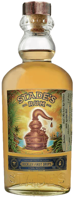 Bouteille de STADE'S RUM Rockley Firt Drops 49°
