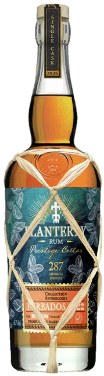 Bouteille de PLANTERAY RUM Single Cask Barbade 4 Ans 2022 287G Ester 65°