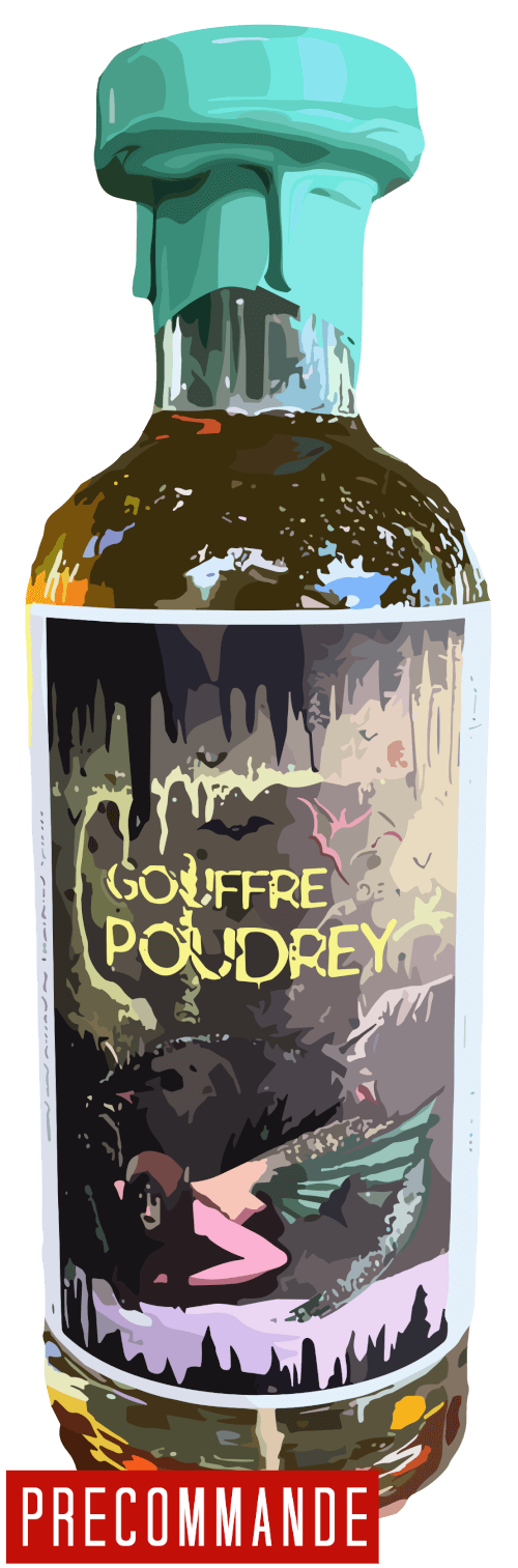 Bouteille de vieux rhum de l'Île de la Réunion VAGABOND Harmony SVN Gouffre de Poudrey Edition #2