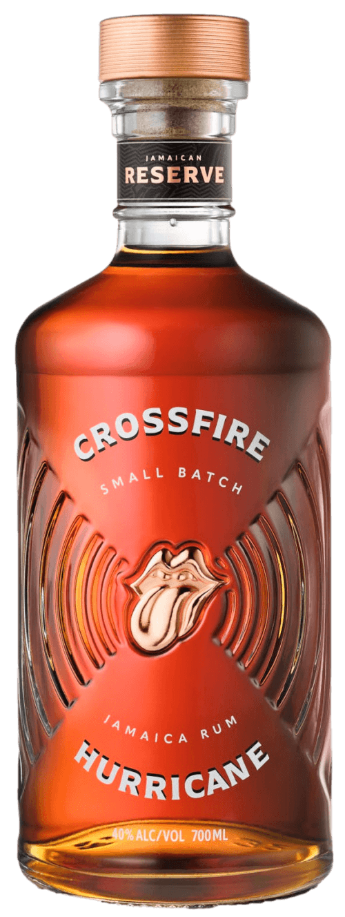 Bouteille de CROSSFIRE HURRICANE Caribbean Rum Reserve 40°