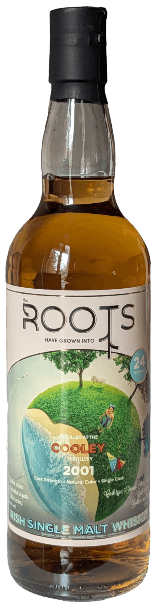Bouteille de Whisky THE ROOTS Les Racines #24 Cooley 2001 Sherry Oloroso Cask 51.9°