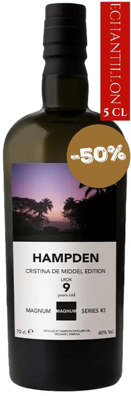 Bouteille de vieux rhum de Jamaïque HABITATION VELIER Magnum Series #3 Hampden 9 Ans 2016 LROK 60°