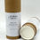 Thumbnail: A natural deodorant tube. Brown cardboard tube with white label on front and one lying on its side showing the white contents
