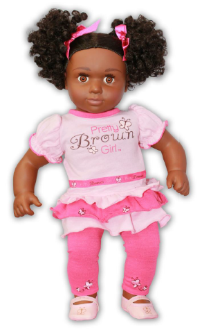 Pretty Bown Girl Doll