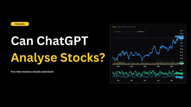Can ChatGPT Analyze Stocks? What Investors Should Know Before Relying On It