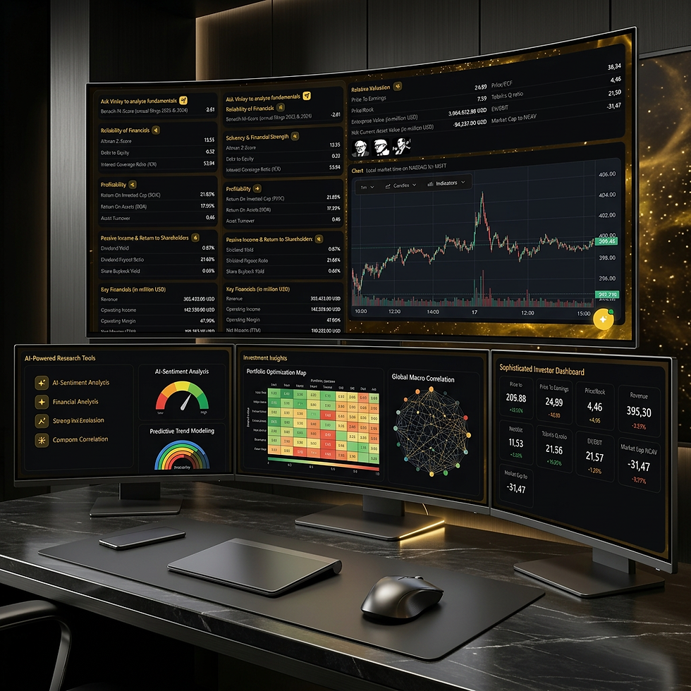 How Vinley is Redefining Stock Analysis: Compare Up to 5 Stocks Instantly, Analyze Globally with 25+ languages, and understand forensics of a company in seconds.
