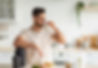 Healthy nutrition for muscle gain and weight loss concept