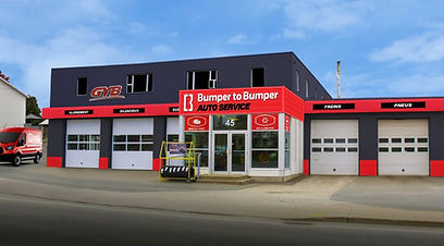 Vue sur le local de Garage Yvon Bolduc
