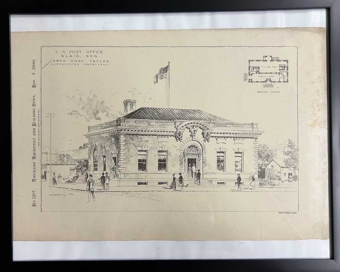 V.S. Post Office, Blair, Nebraska