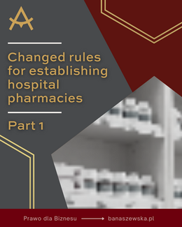 A reminder of the revised rules for the establishment of hospital pharmacies - Part 1