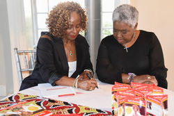EVELYN SIGNING BOOK 