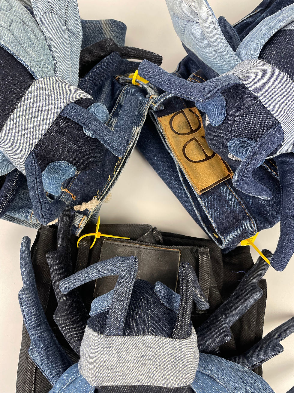 Thumbnail: DENIM LONG LEG BEE