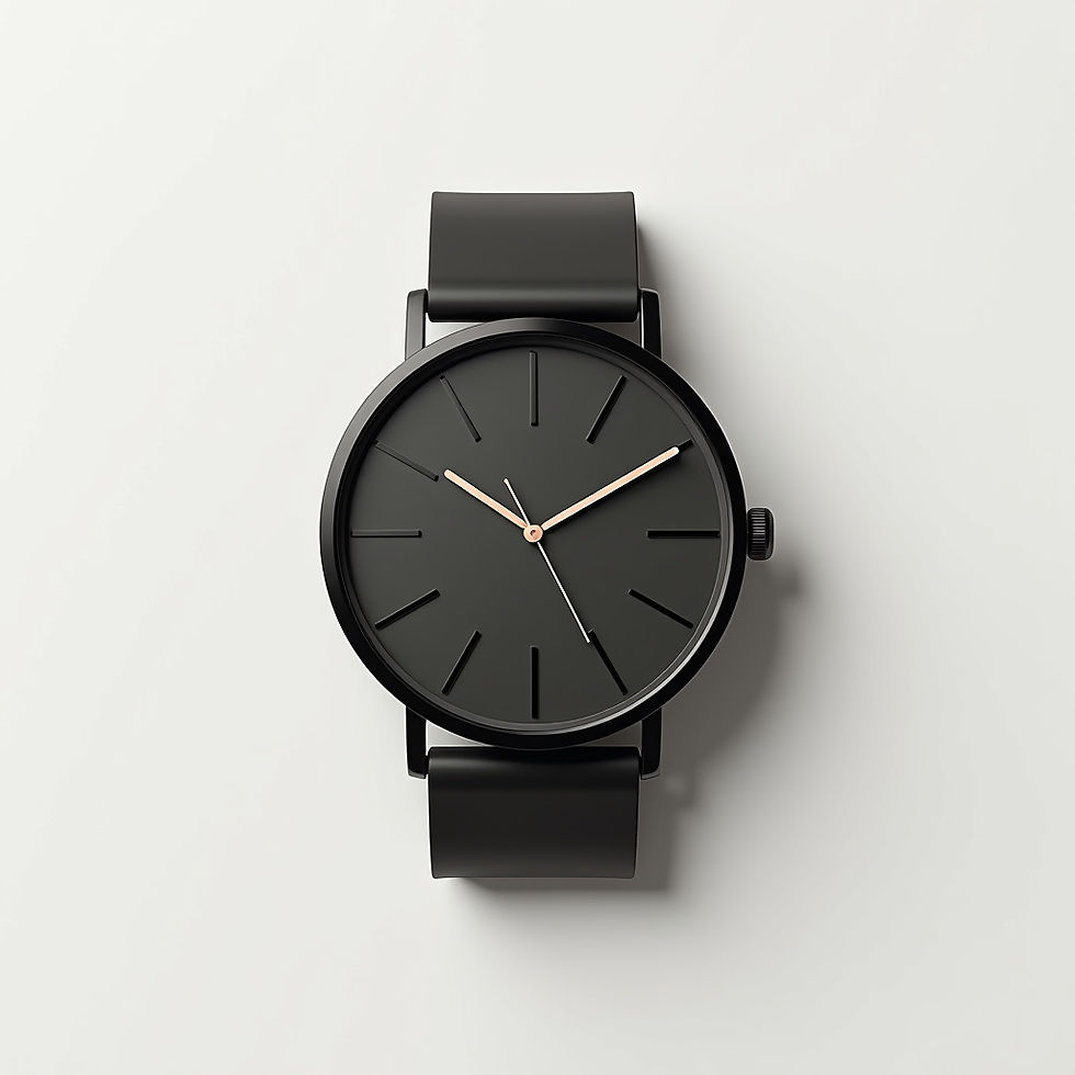 Minimalistische Herrenguhr