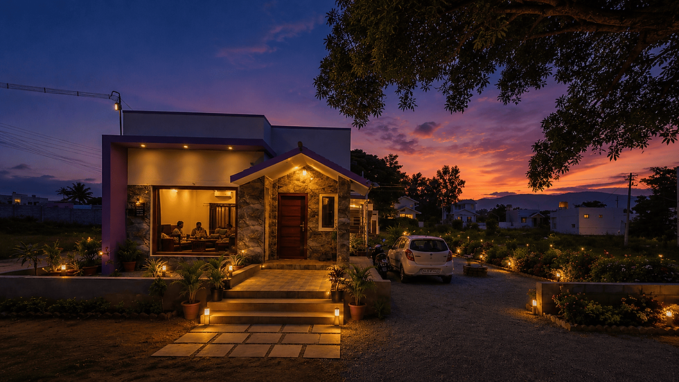 nebula abode villa stay in yelagiri night shot.png