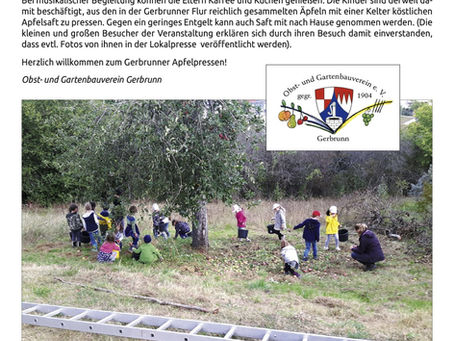 Apfelsaft und mehr ...