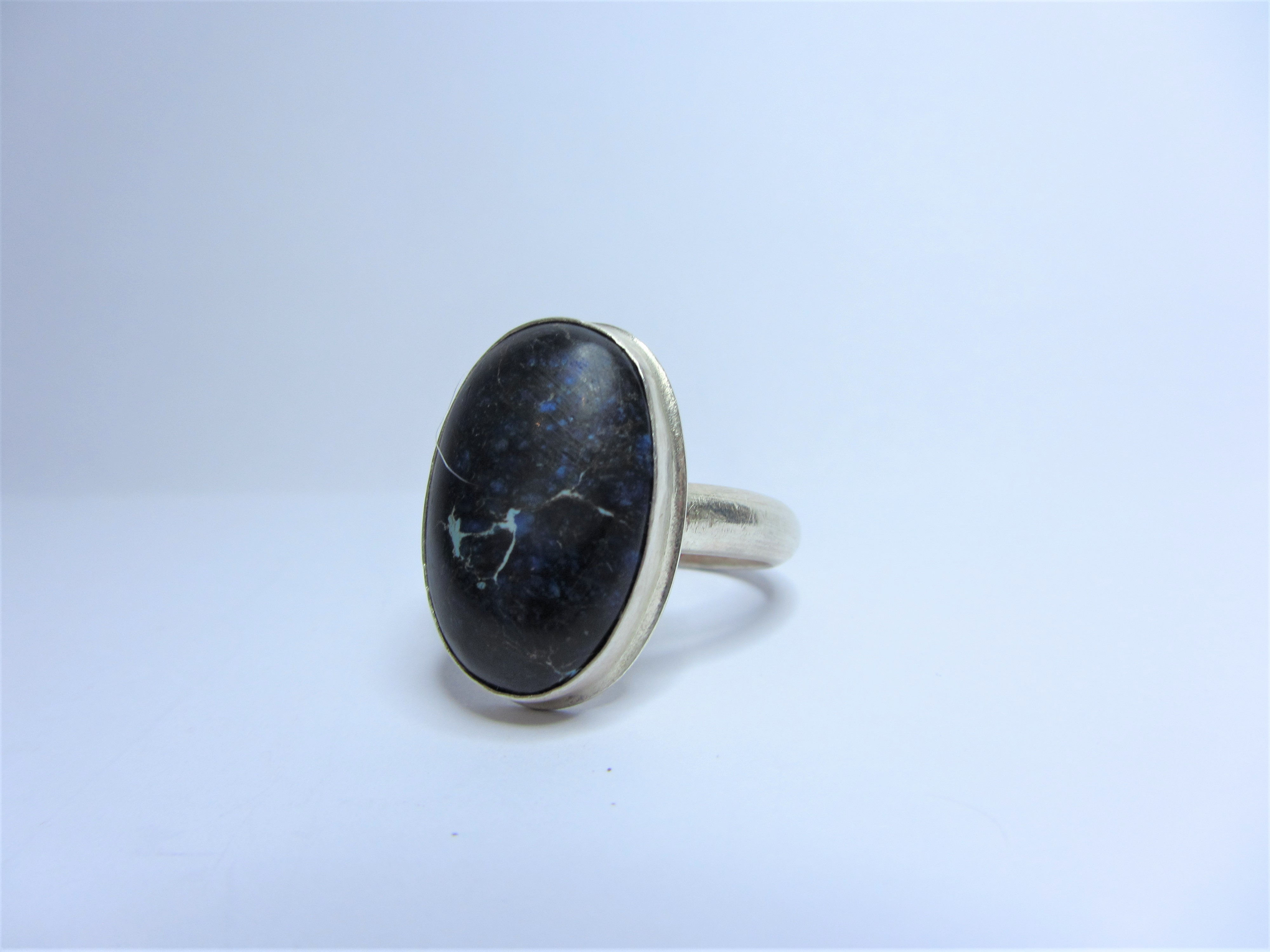 Azurite Ring - Sterling Silver