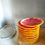 Thumbnail: Ceramic pink grapefruit plate