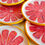 Thumbnail: Ceramic pink grapefruit plate