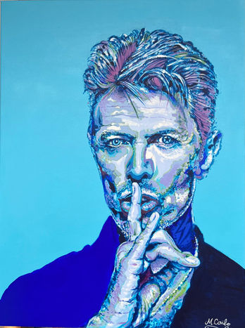 Portrait
Portrait Painting
Portrait of David Bowie
Pop Art
Pop Icon
Pop Singer
Portrait painter Mario Corile