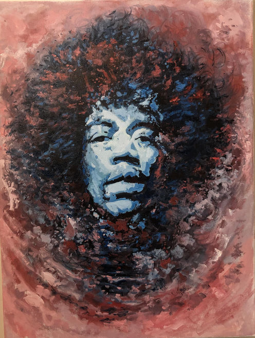 Jimi Hendrix
Pop Art
Pop Icon
Portraiture
Portrait Art
60's Pop Singers