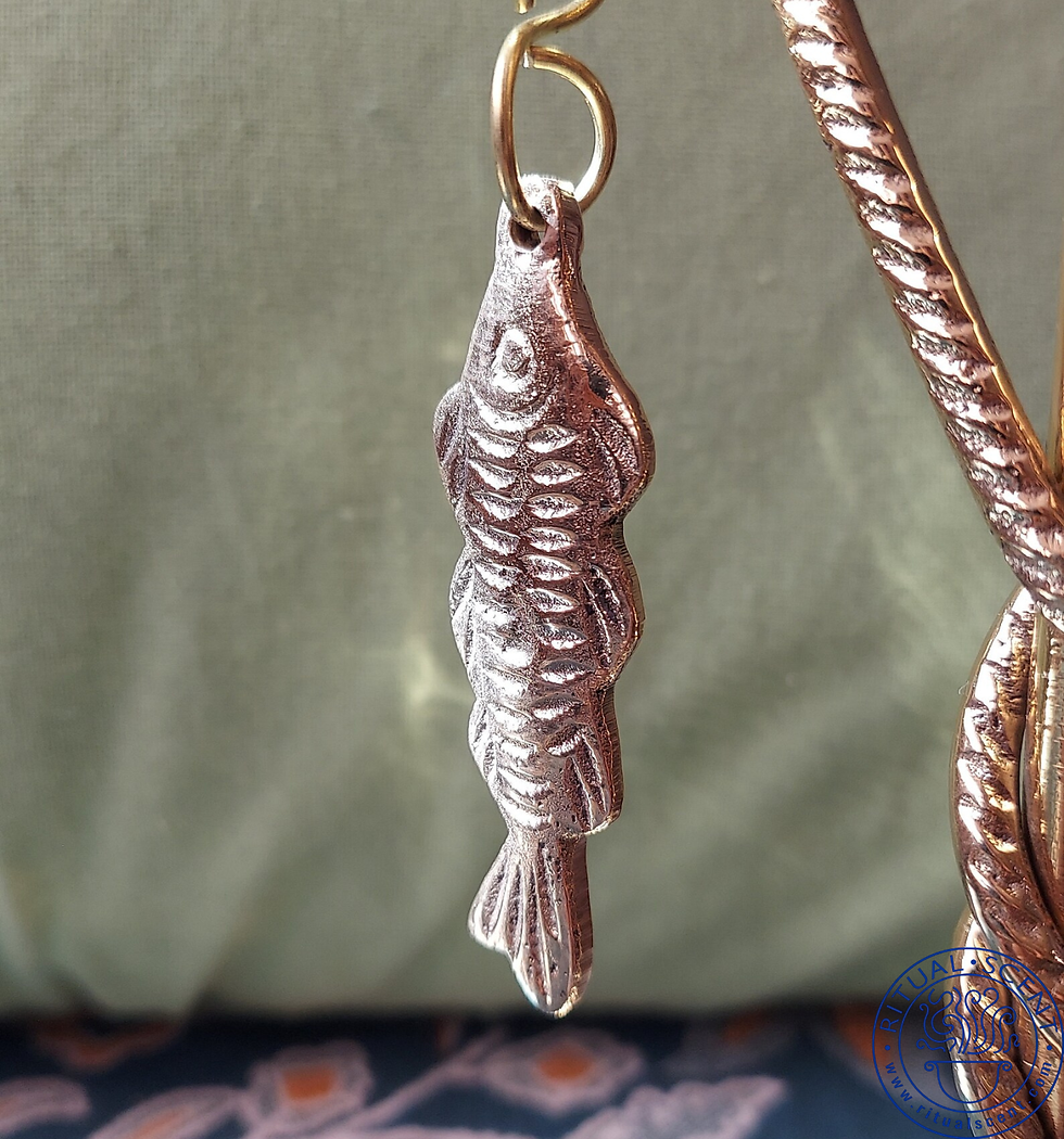 Thumbnail: Erinle Inle Brass Staff