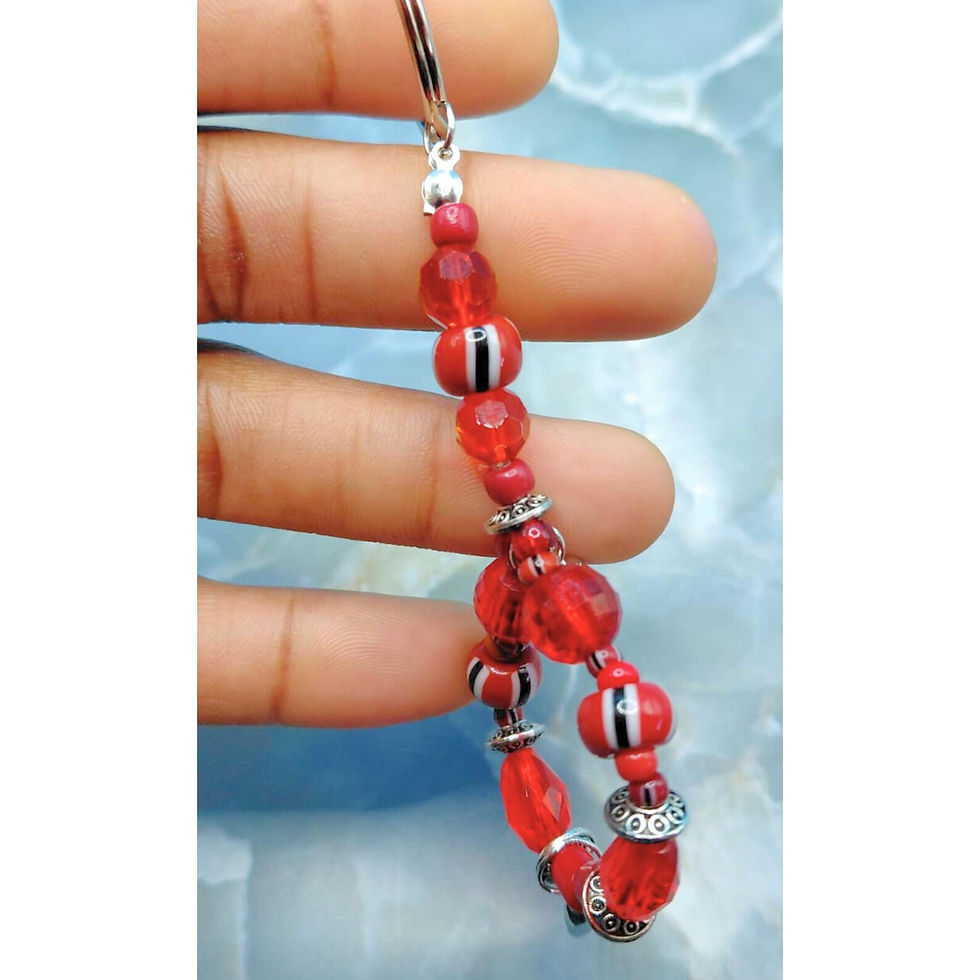 Thumbnail: Oya Beaded Keychain