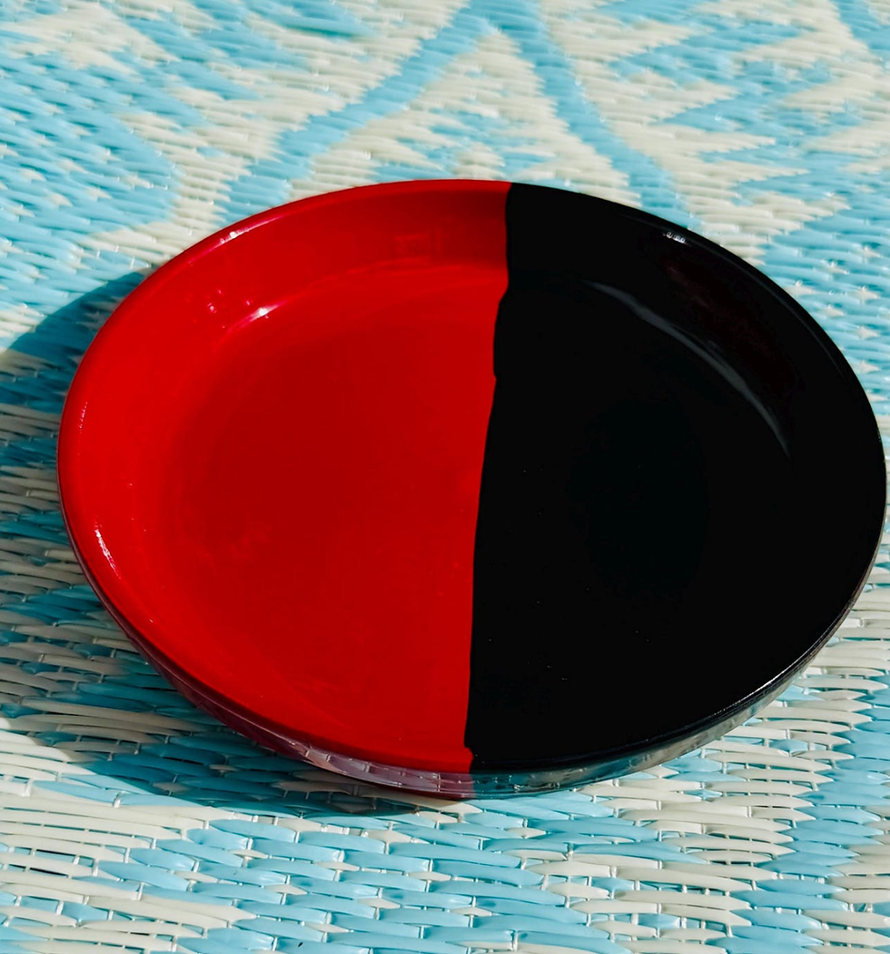 Thumbnail: Elegua Red Black Plate