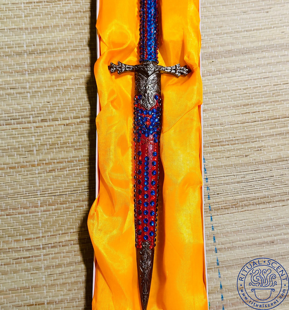 Thumbnail: Ezili Dantò Ponya Dagger 13–14 Inch Handmade