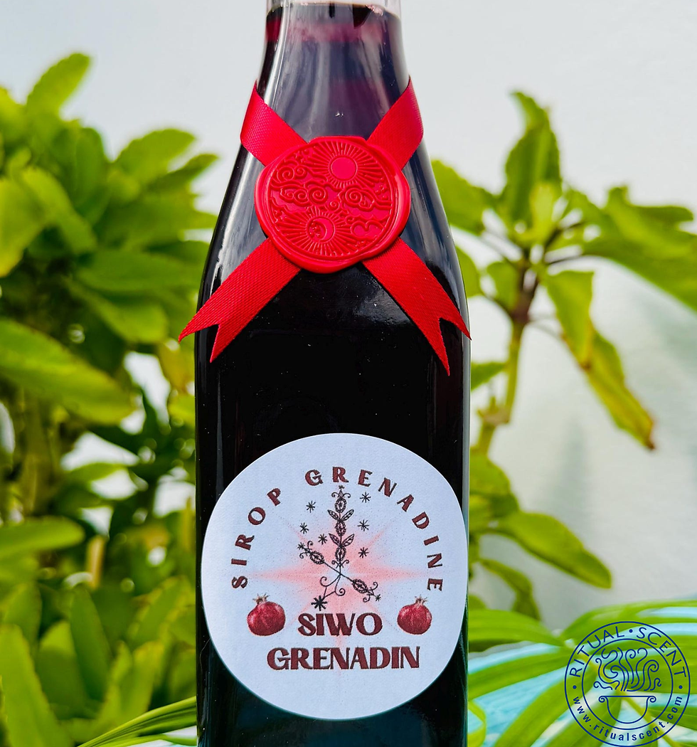 Thumbnail: Siwo Grenadin Haitian Vodou Altar Syrup Offering