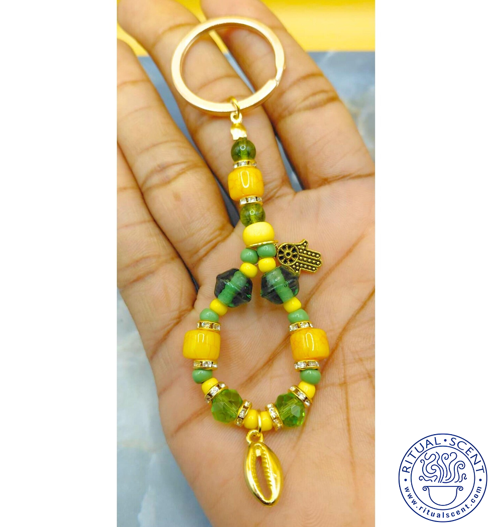 Thumbnail: Orula Inspired Beaded Keychain