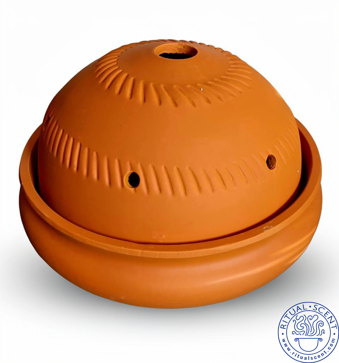 Babalu Aye Sopera, St Lazarus Clay Dome Vessel Santeria Bowl Set