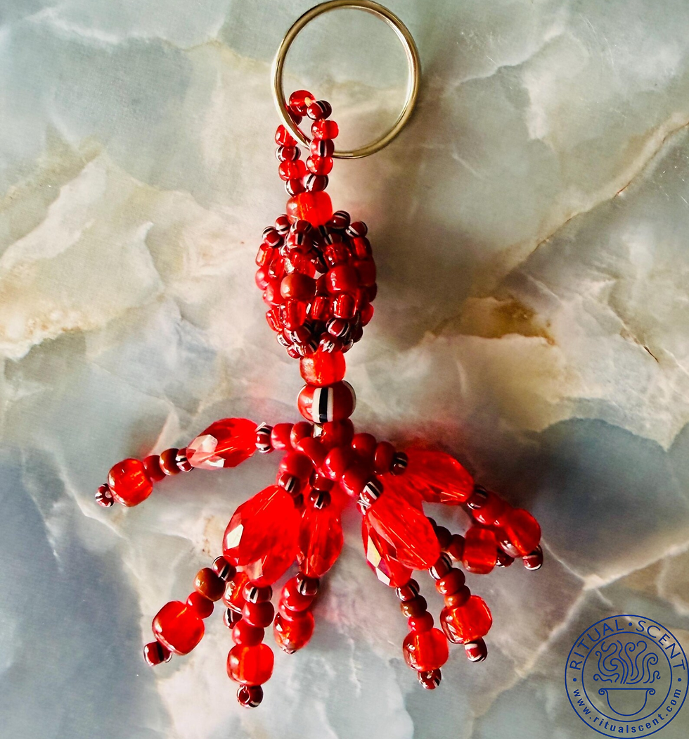 Thumbnail: Oya Beaded Keychain
