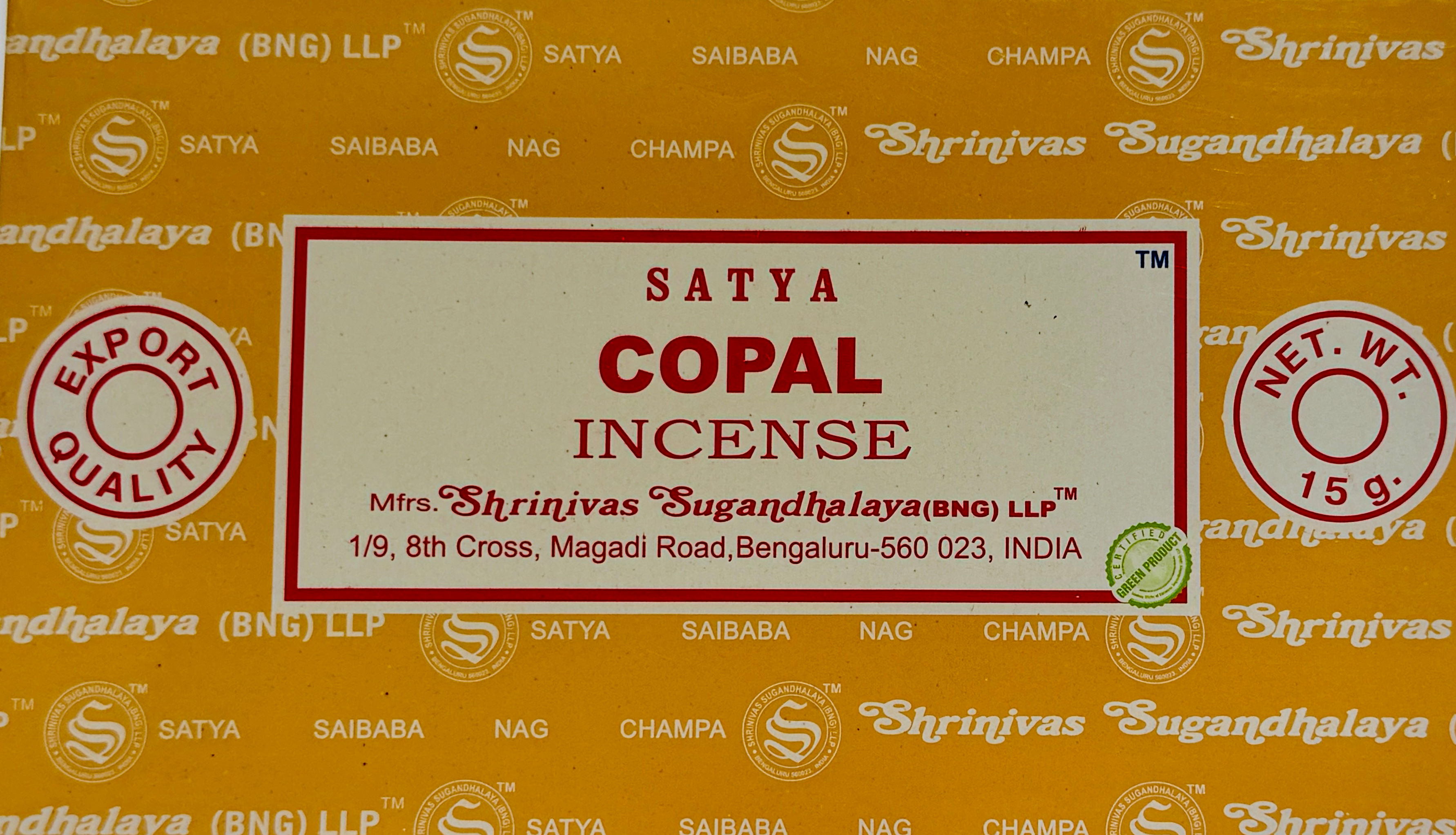 Satya Sai copal insence Sticks x 12 Boxes Bulk Pack