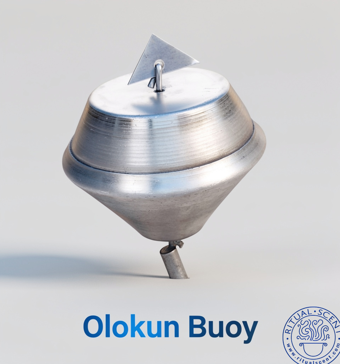 Olokun Metal Buoy Float for Water Altar Display