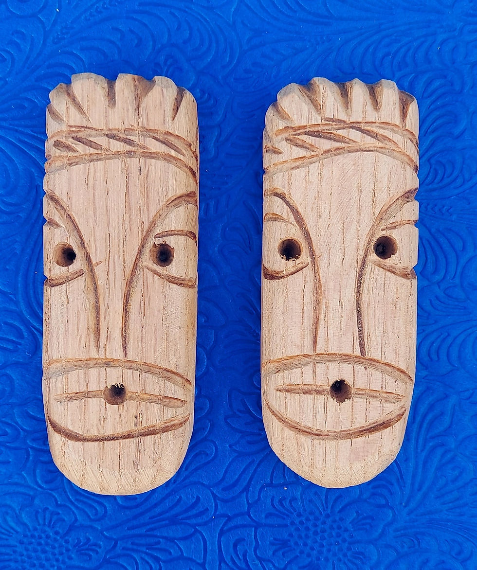 Thumbnail: Wooden Orisha Masks Set of 4