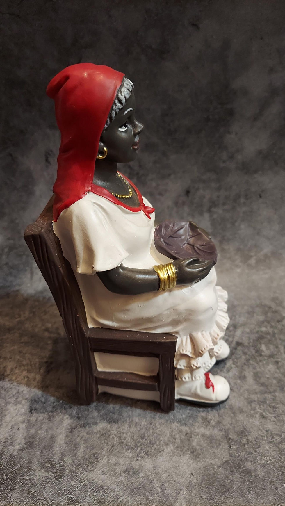 Thumbnail: Eggun Muerto Statue Pair 8" Male & Female