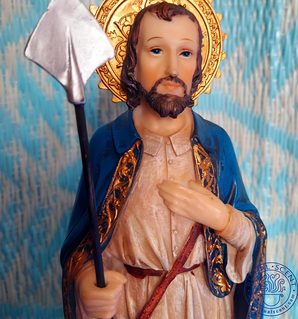 Thumbnail: Kouzen Zaka St. Isidore 12" Resin Statue