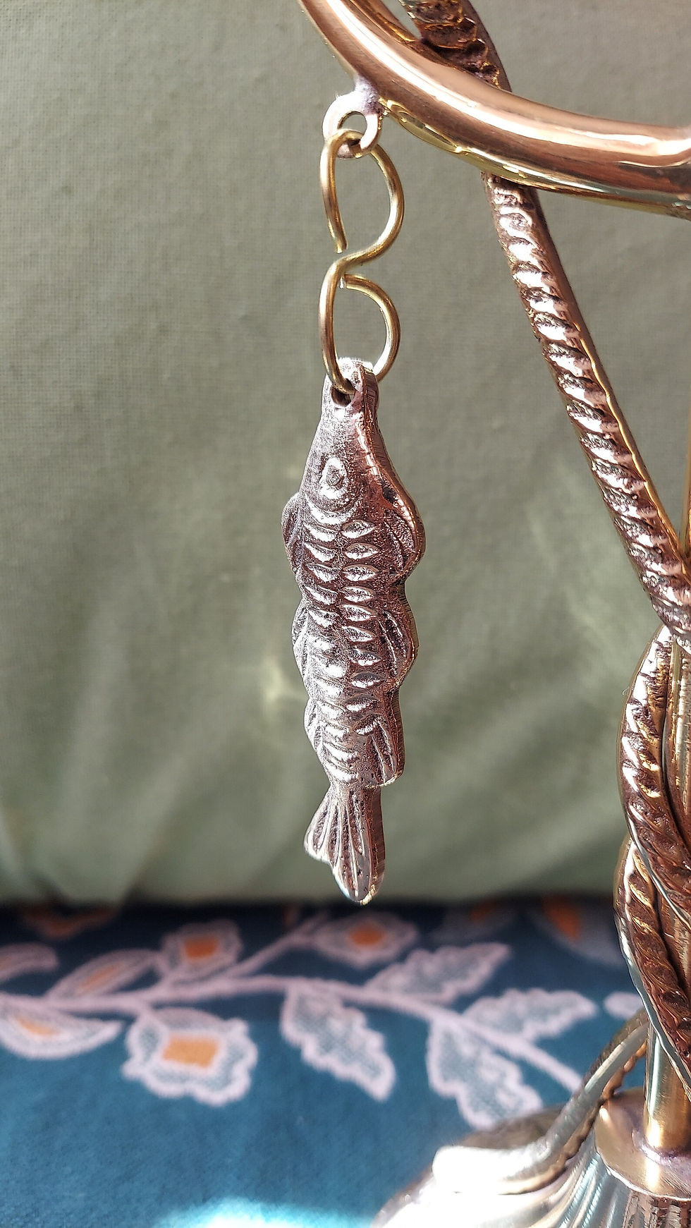 Thumbnail: Erinle Inle Brass Staff