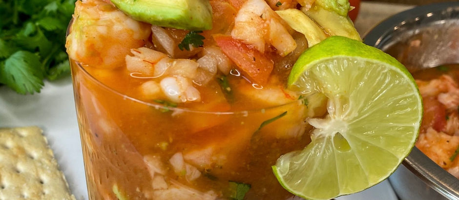 Mexican Shrimp Cocktail- Coctel de Camarón