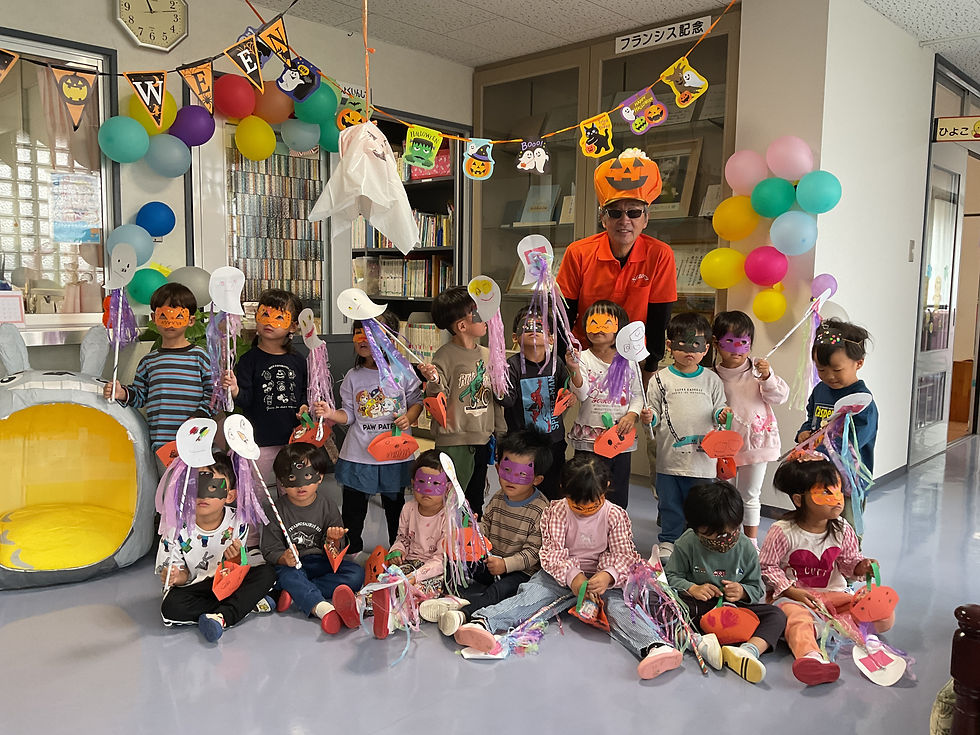 10月30日 ハロウィンパーティーの様子です。