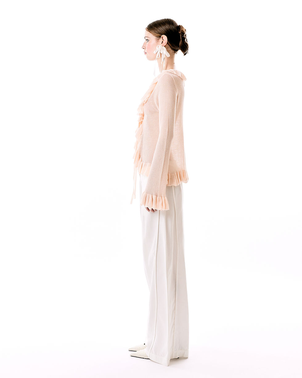 縮圖：Wave Short Cardigan