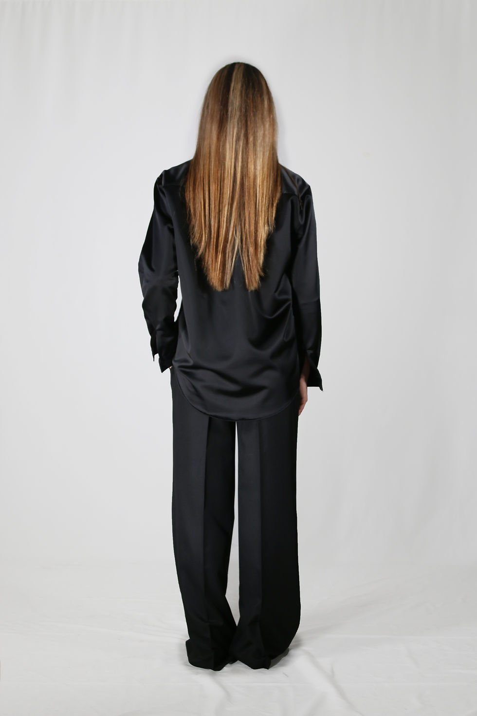 Thumbnail: Day & Night - Classic Silk/Satin Shirt
