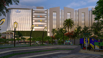 Y19-dndl-P07-Amphy theater -to building.jpg