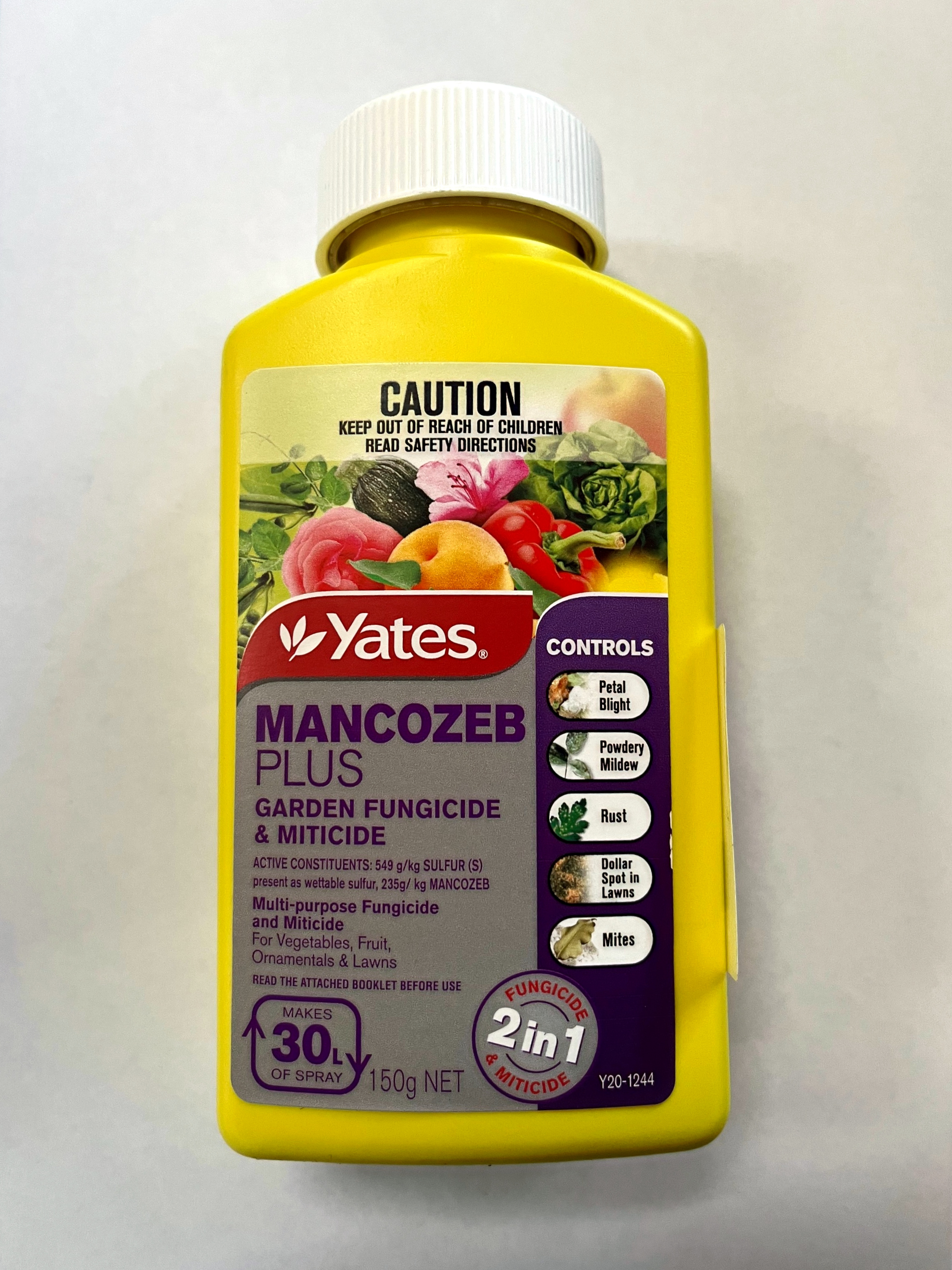 YATES MANCOZEB PLUS FUNGICIDE 150G