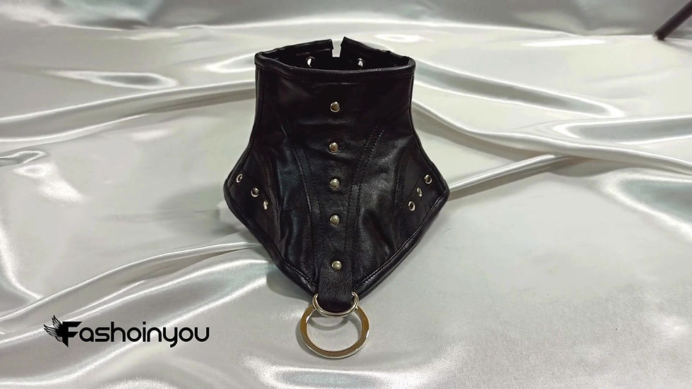 Thumbnail: Leather Neck Corset Video