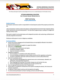 Property Maintenance Draft Description