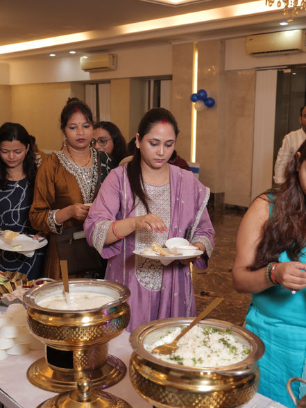 Buffet catering service at a birthday party by Birthday Bazaar, Delhi NCR