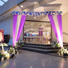 Pre-wedding welcome gate – Haldi & Mehndi Decoration in Delhi NCR