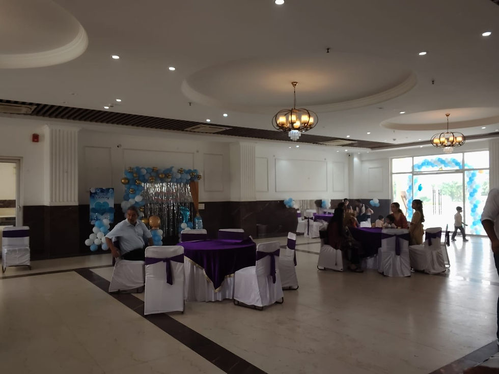 Namakaran ceremony setup by Birthday Bazaar at SKA Orion Club House, Sector 143 Noida (photo 4 of 4)