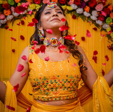 Haldi flower petals – Haldi & Mehndi Decoration in Delhi NCR